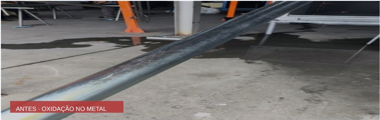 Peça oxidada